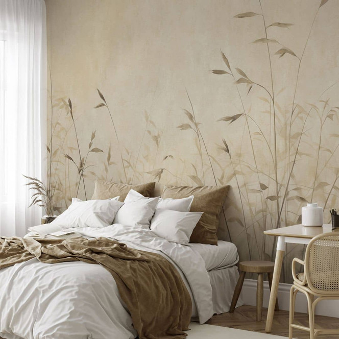 Landschaftstapete Big Pictures beige 4 x 2.70 m
