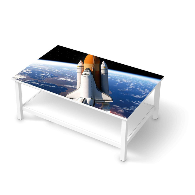 Möbelfolie IKEA Hemnes Tisch 118x75cm - Space Traveller- Bild 1