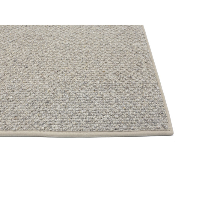 Bern Paspelteppich Rechteck Wunschmass in Taupe