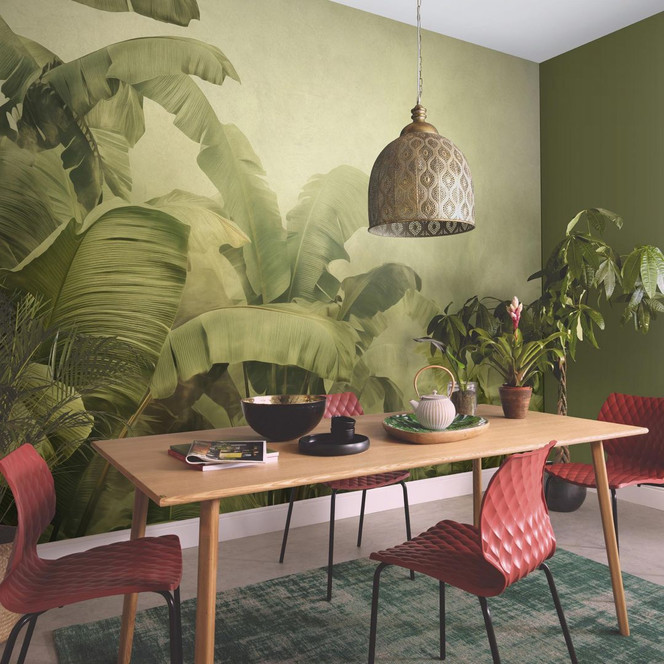 Landschaftstapete Big Pictures grün 4.50 x 2.70 m