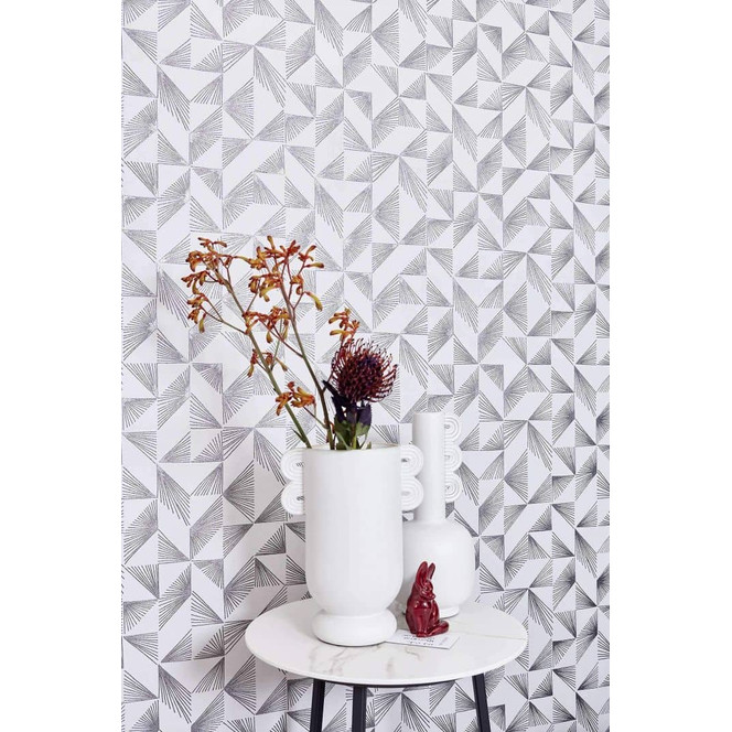 Vliestapete Grafisch Modern in Greige