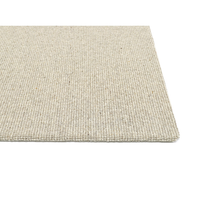 Leeds Fein Berber Coverteppich Rechteck Wunschmass in hellgrau 603