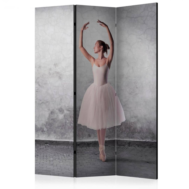 Paravent, Raumteiler freistehend, Trennwand - Ballerina im Degas-Stil