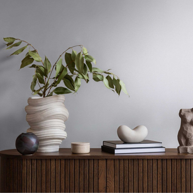 Unitapete mit Leinen-Optik Hellgrau – Strukturierte Vliestapete – Modern & einfarbig