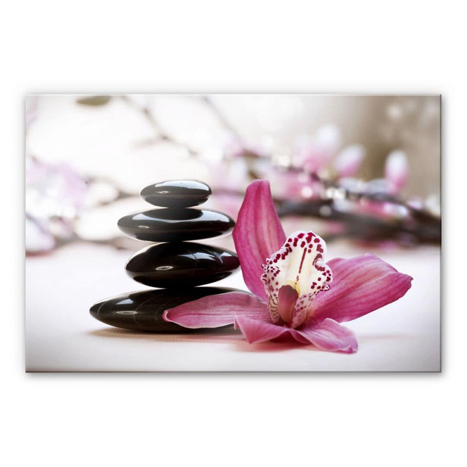 Acrylglasbild Orchidee