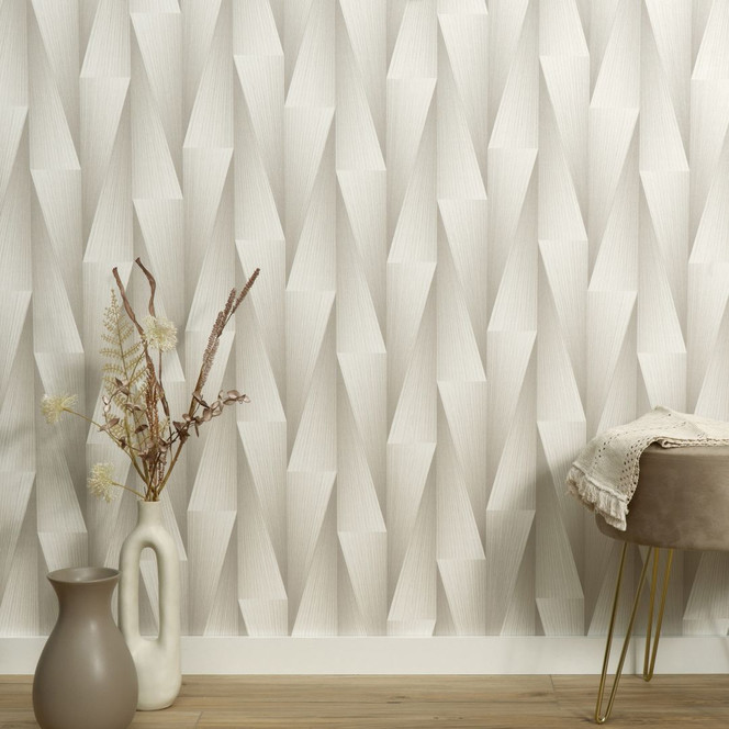 Guido Maria Kretschmer Grafiktapete Shift Fashion for Walls 5 helltaupe