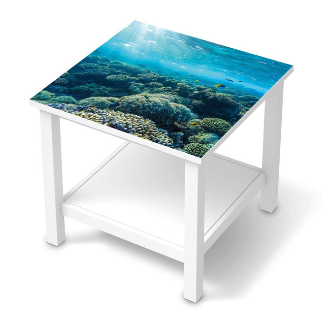 Möbel Klebefolie IKEA Hemnes Tisch 55x55cm - Underwater World- Bild 1
