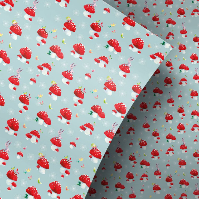 Möbelfolie Blanz - Glückspilze