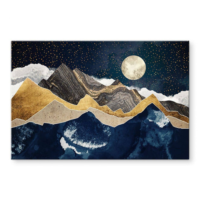 Acrylglasbild Sternenhimmel im Winter - SpaceFrog Designs