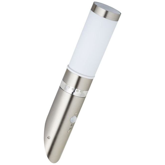 Aussenwandleuchte Carlo, metallic, 44 x 8.5 cm, Aussenlampe