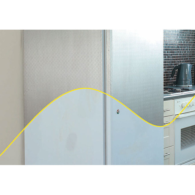 Möbelfolie Silber Polished - selbstklebend