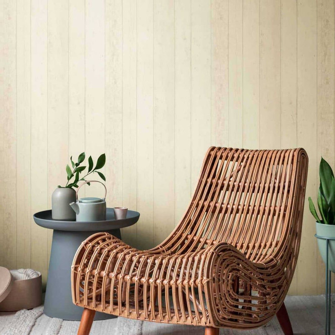 A.S. Création Vliestapete Wood and Stone Tapete in Holzoptik Holzplanken grau, weiss