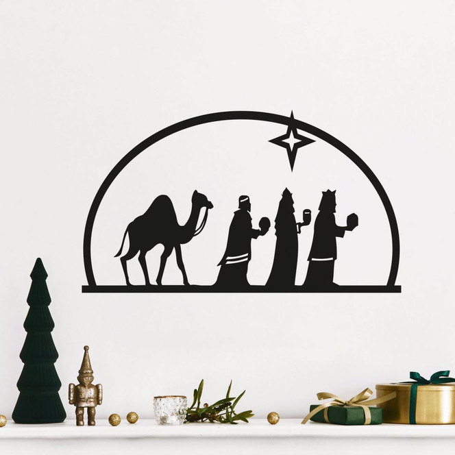 Wandtattoo Weihnachten - Heilige Drei Könige