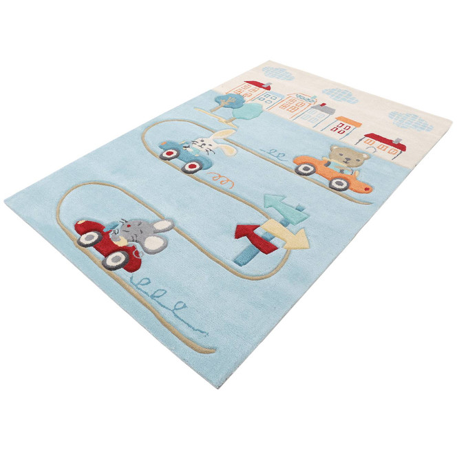 Animal City Kinderteppich