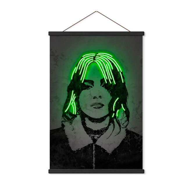 Stoffbild Billi Eilish - Mielu