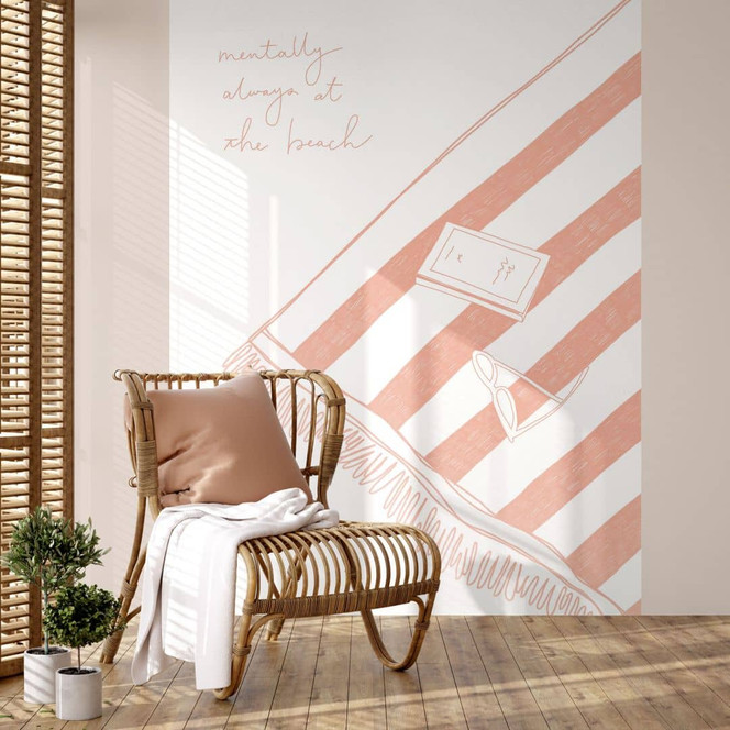 Fototapete Sehnsucht nach Meer und Strand | Sommer Tapete - Soley