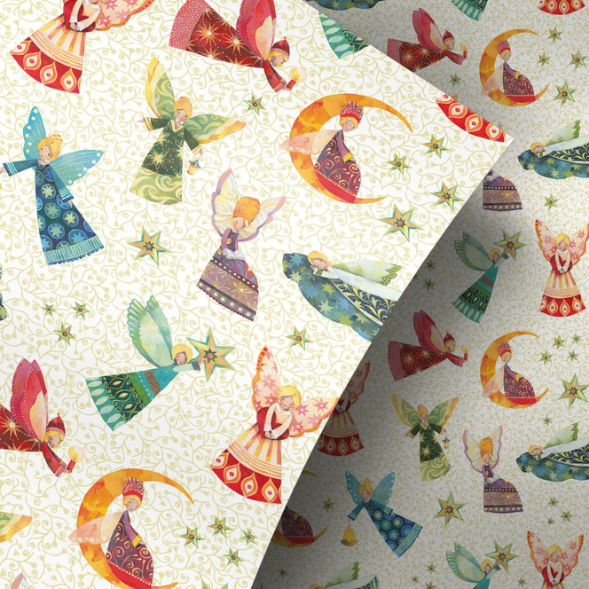 Möbelfolie Blanz - Leuchtende Engel