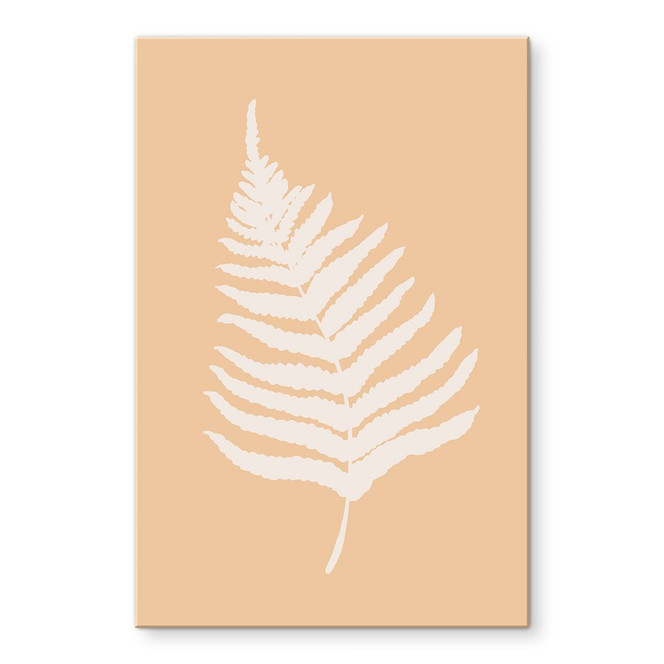 Acrylglasbild Farnblatt Silhouette - 1X Studio