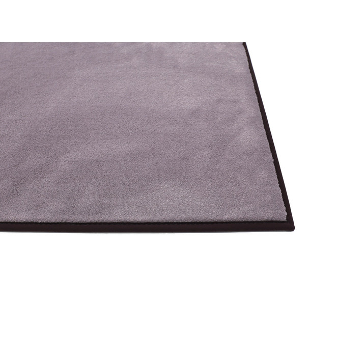 Samantha Velours Paspelteppich Wunschmass in Malve