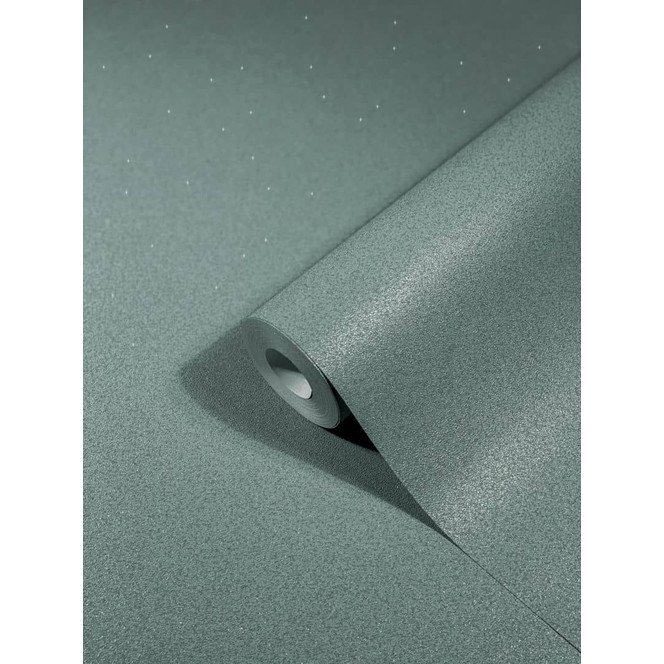 Vliestapete Uni Modern in Grün 