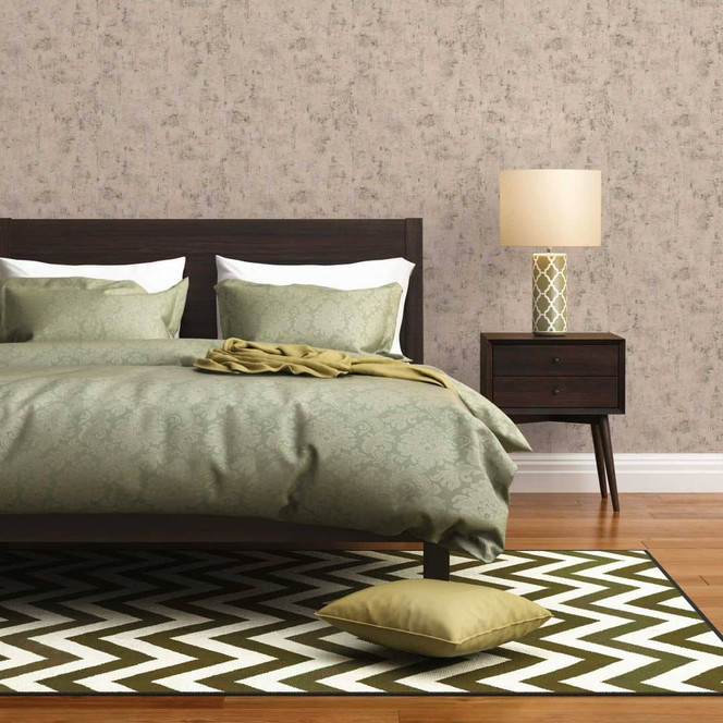 Vliestapete in Bast-Optik Beige Weiss Gold - Metallic-Tapete struktutiert - Strukturtapete