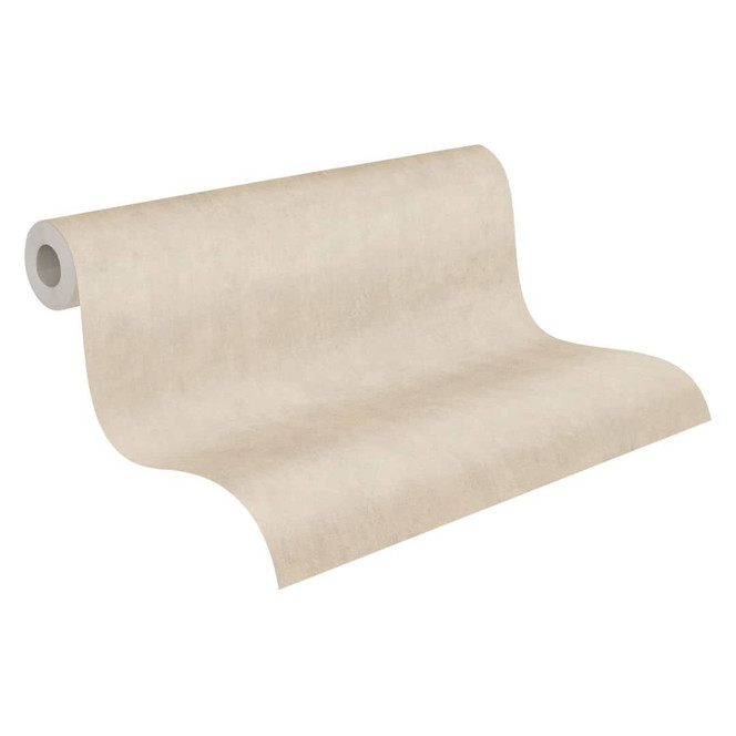 A.S. Création Vliestapete Cuba Unitapete einfarbig beige