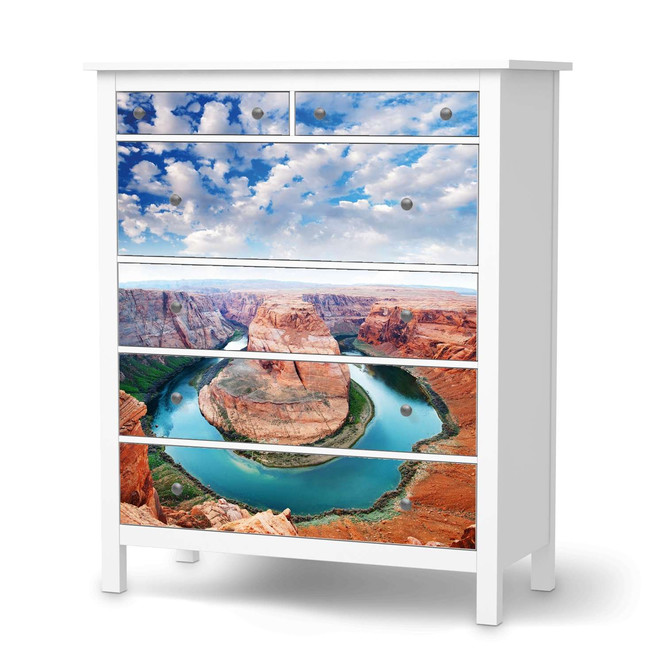 Klebefolie IKEA Hemnes Kommode 6 Schubladen - Grand Canyon- Bild 1