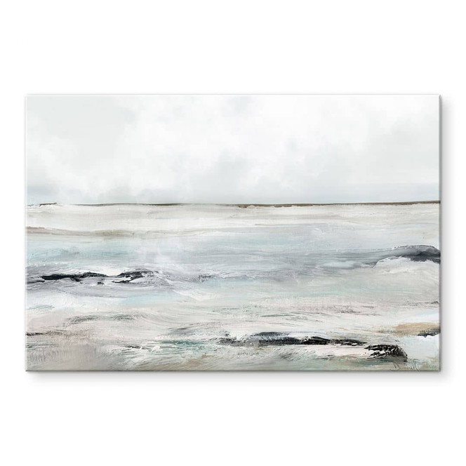 Acrylglasbild Wellen am Sandy Bay - Hobday