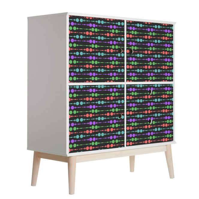 Möbelfolie, Dekofolie - abwischbar - Perlenstrang