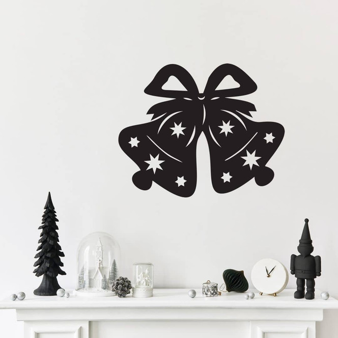 Wandtattoo Weihnachten - Kling Glöckchen