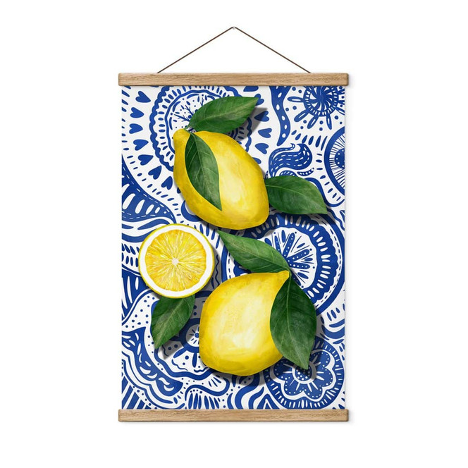 Stoffbild Sizilianische Zitronen - EMELIEmaria