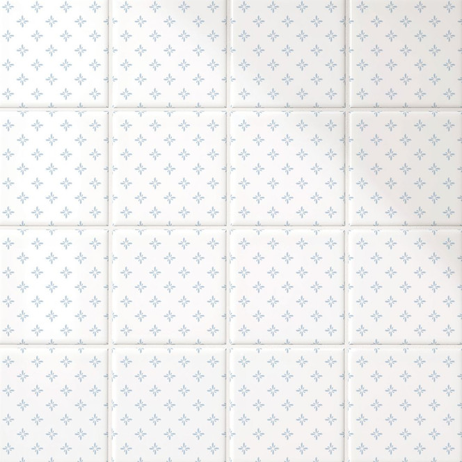 Fliesenaufkleber Tropfen Ornament - 12er Set