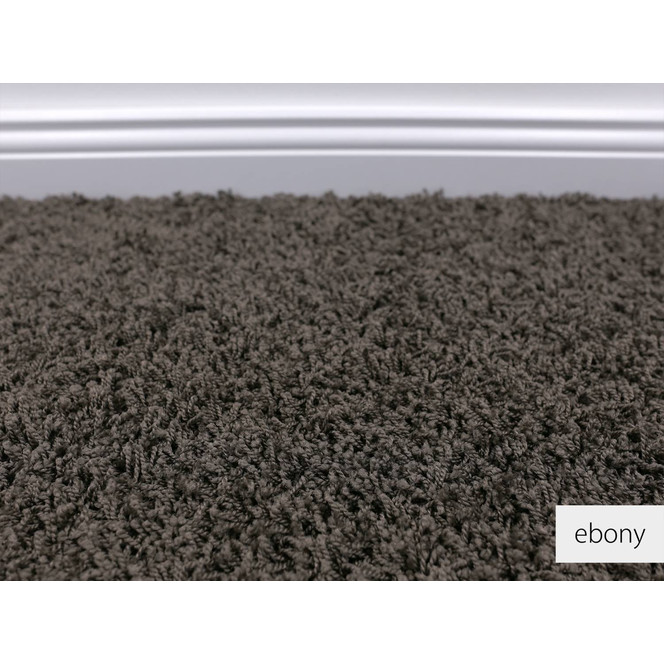 HEVO® Fiji Hochflor Teppichboden Meterware in Ebony