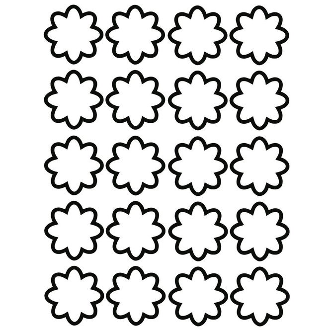 Wandtattoo Blüten-Set 1