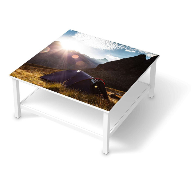 Klebefolie IKEA Hemnes Tisch 90x90cm - Into the Wild- Bild 1