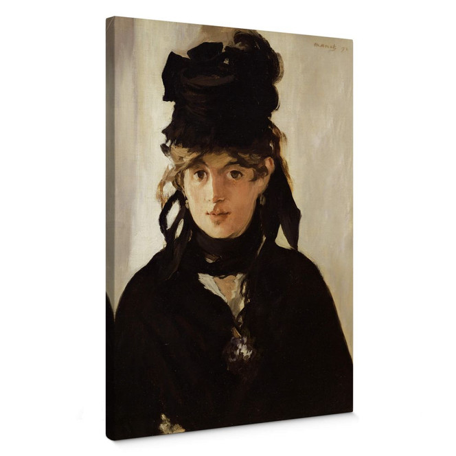 Leinwandbild Manet - Berthe Morisot