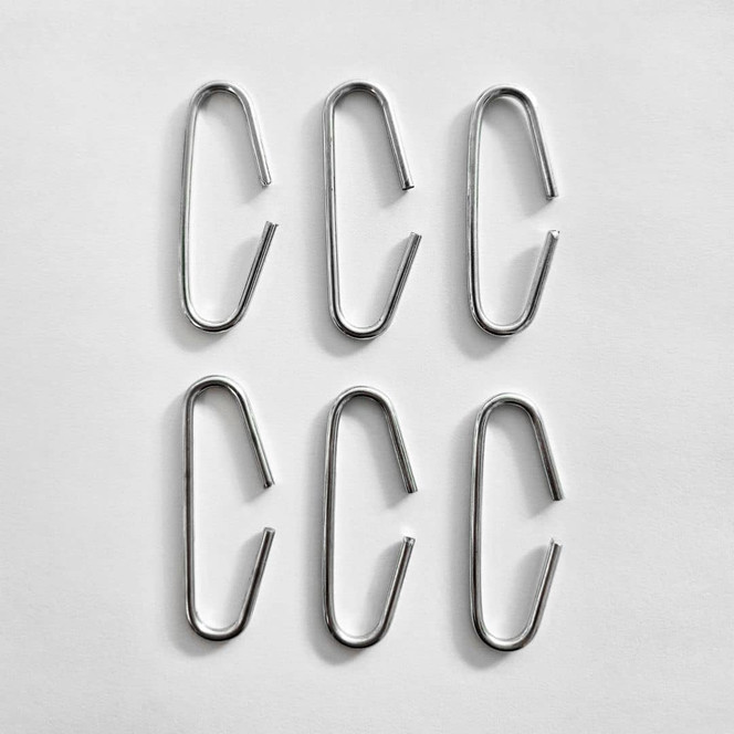 C - Haken (Coilhaken) - 6 Stück