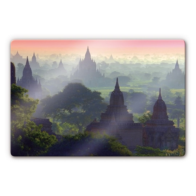 Glasbild Bagan