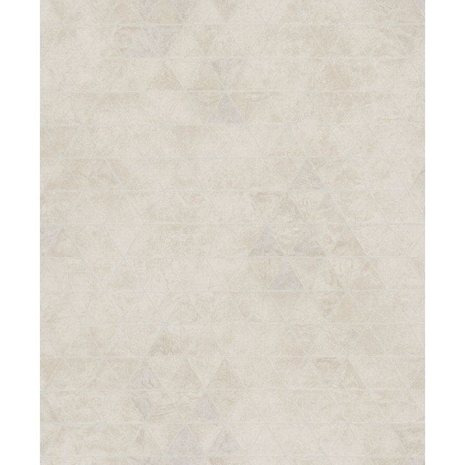Vliestapete mit kleinen Dreiecken beige Grafisch