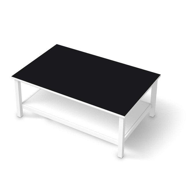 Möbelfolie IKEA Hemnes Tisch 118x75cm - Schwarz- Bild 1