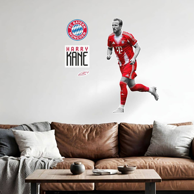 Wandtattoo FC Bayern Spieler Harry Kane 2025/26