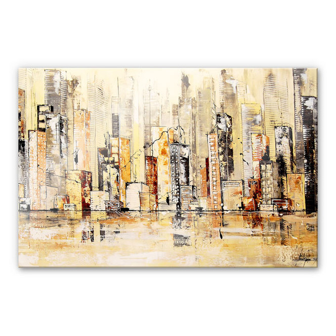 Acrylglasbild Fedrau - Meine Stadt