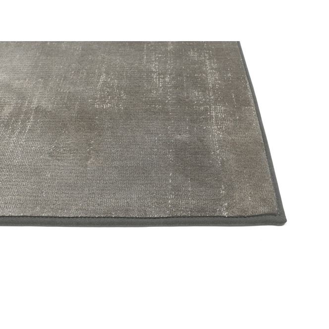 Essence Paspelteppich Rechteck Wunschmass in Grey
