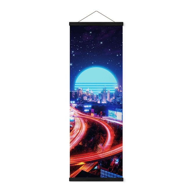 Stoffbild Cyber City Bangkok - Takkar - Panorama