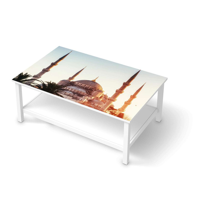 Möbelfolie IKEA Hemnes Tisch 118x75cm - Blue Mosque- Bild 1