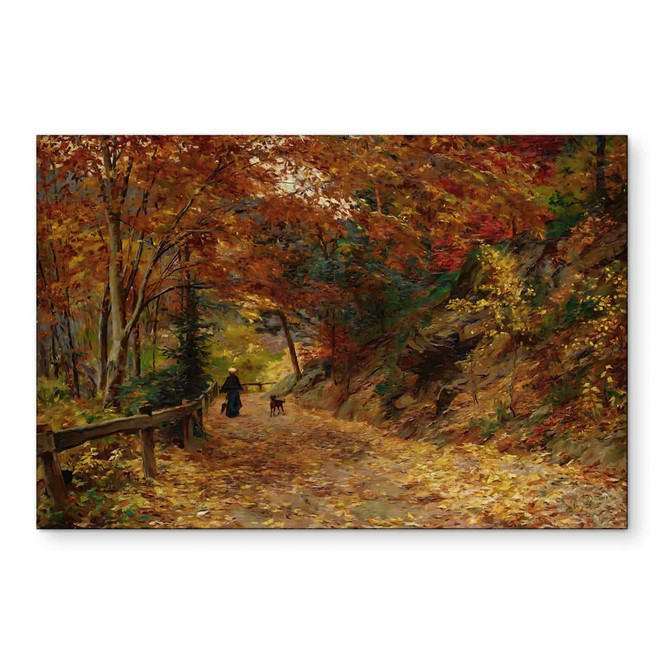 Wandbild Wisinger-Florian - Fallendes Laub - Alu-Dibond