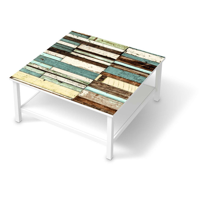Klebefolie IKEA Hemnes Tisch 90x90cm - Schiffsbruch- Bild 1