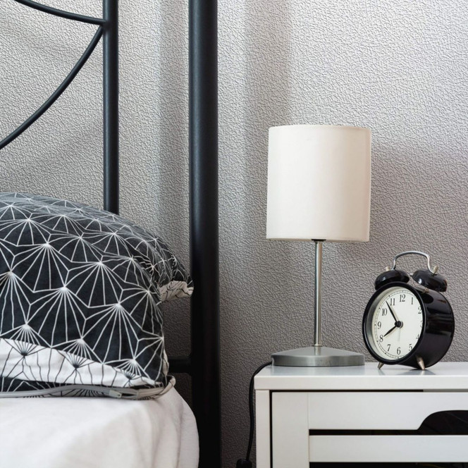 Vliestapete mit starker Struktur weiss Uni