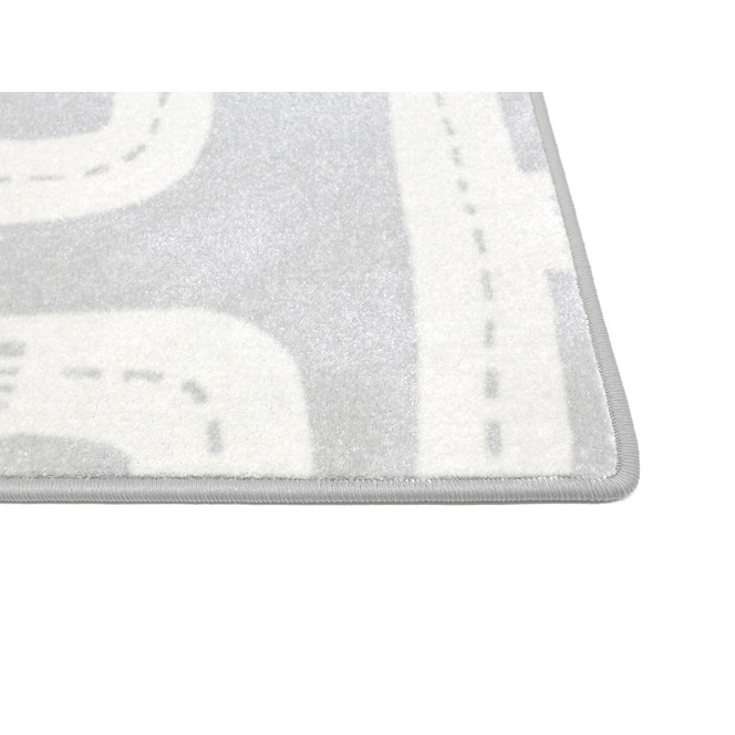 Noah Street Kettelteppich Rechteck Wunschmass in land-silver