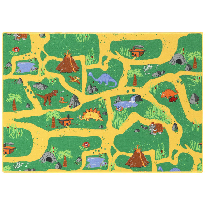 Dinosaurier Spielteppich Rechteck Wunschmass